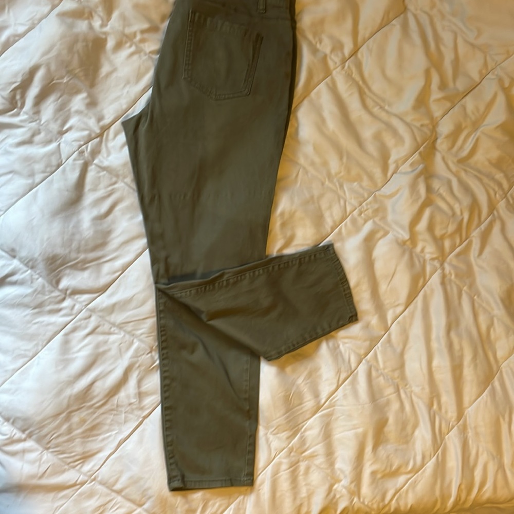 DAILY MIDRISE/ STRETCH SKINNY ANKEL GRAZERS SLACKS - Picture 2 of 3